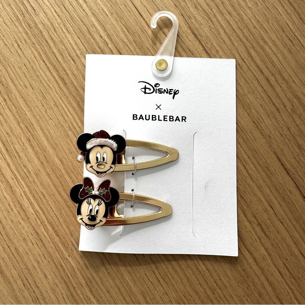 DISNEY x BAUBLEBAR Mickey & Minnie Hair Clips